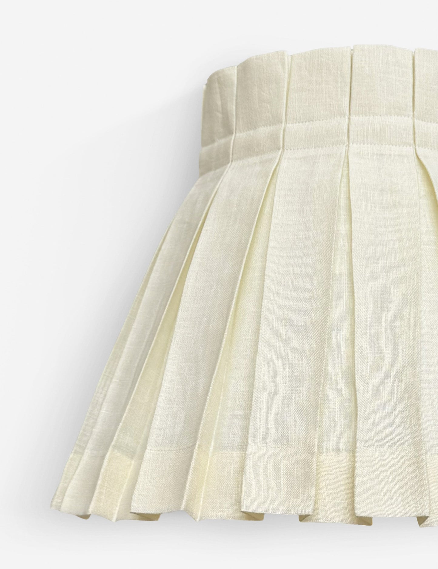 Solid Classic Box Pleat Lampshade by Cielle Home