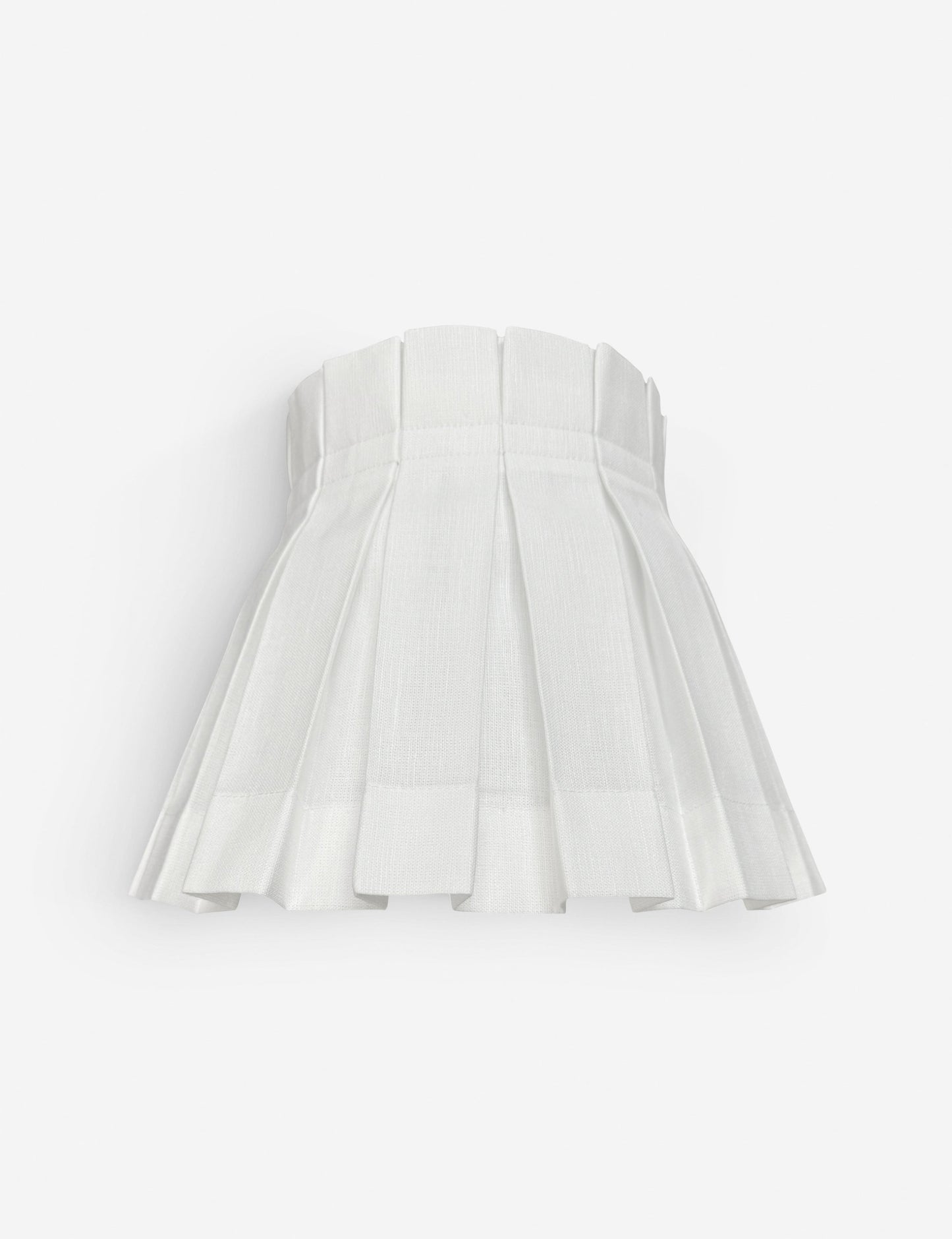 Solid Classic Box Pleat Lampshade by Cielle Home