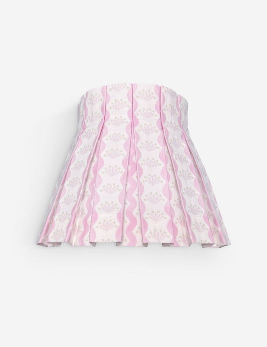 Baby Riviera Classic Box Pleat Lampshade by Cielle Home