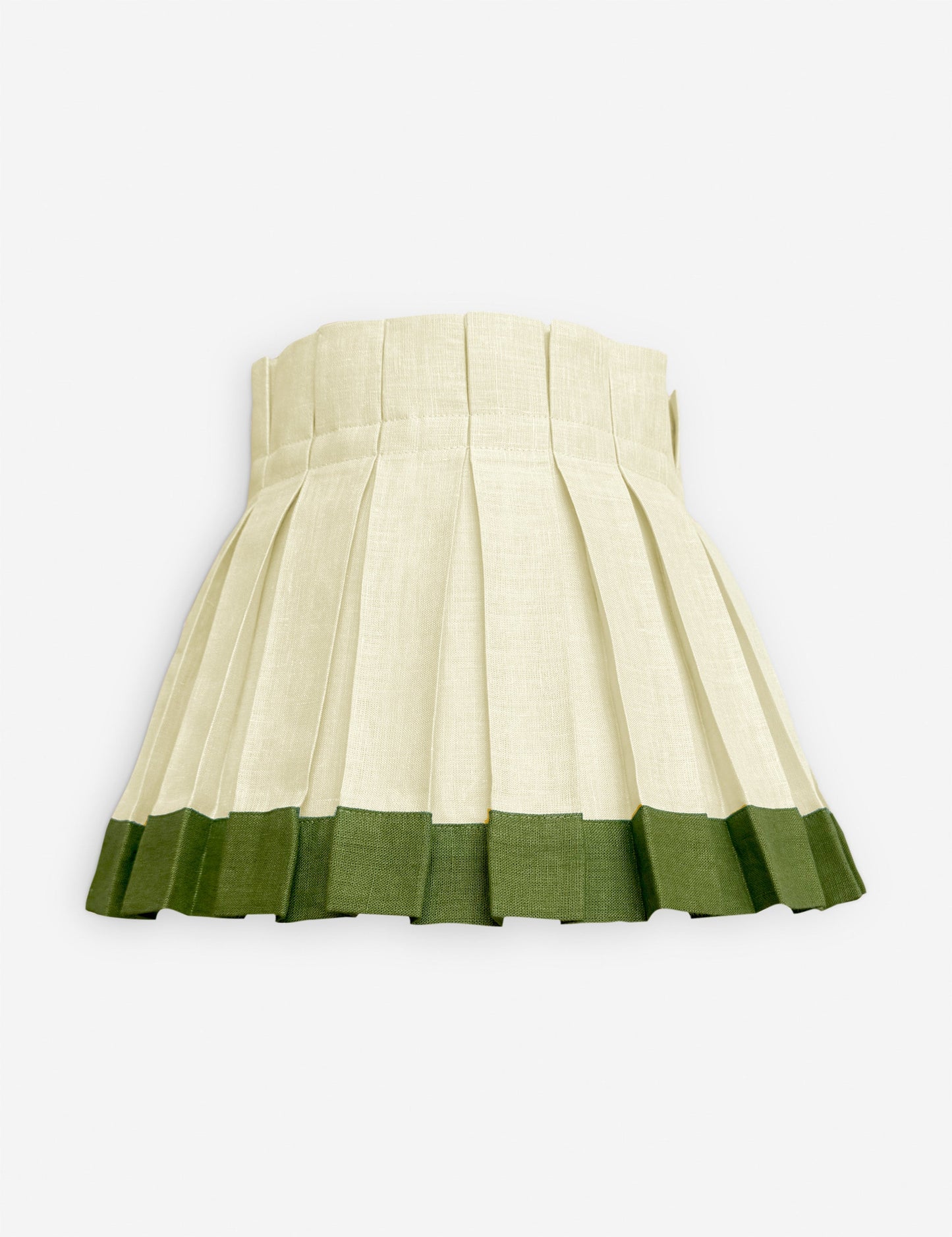 Color Block Classic Box Pleat Lampshade by Cielle Home