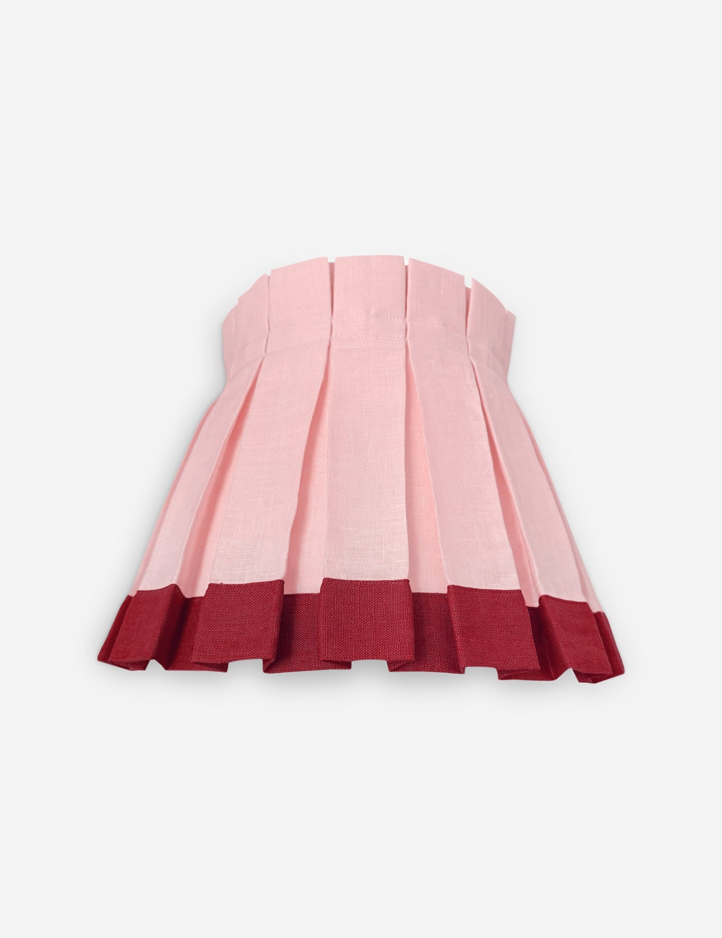 Color Block Classic Box Pleat Lampshade by Cielle Home