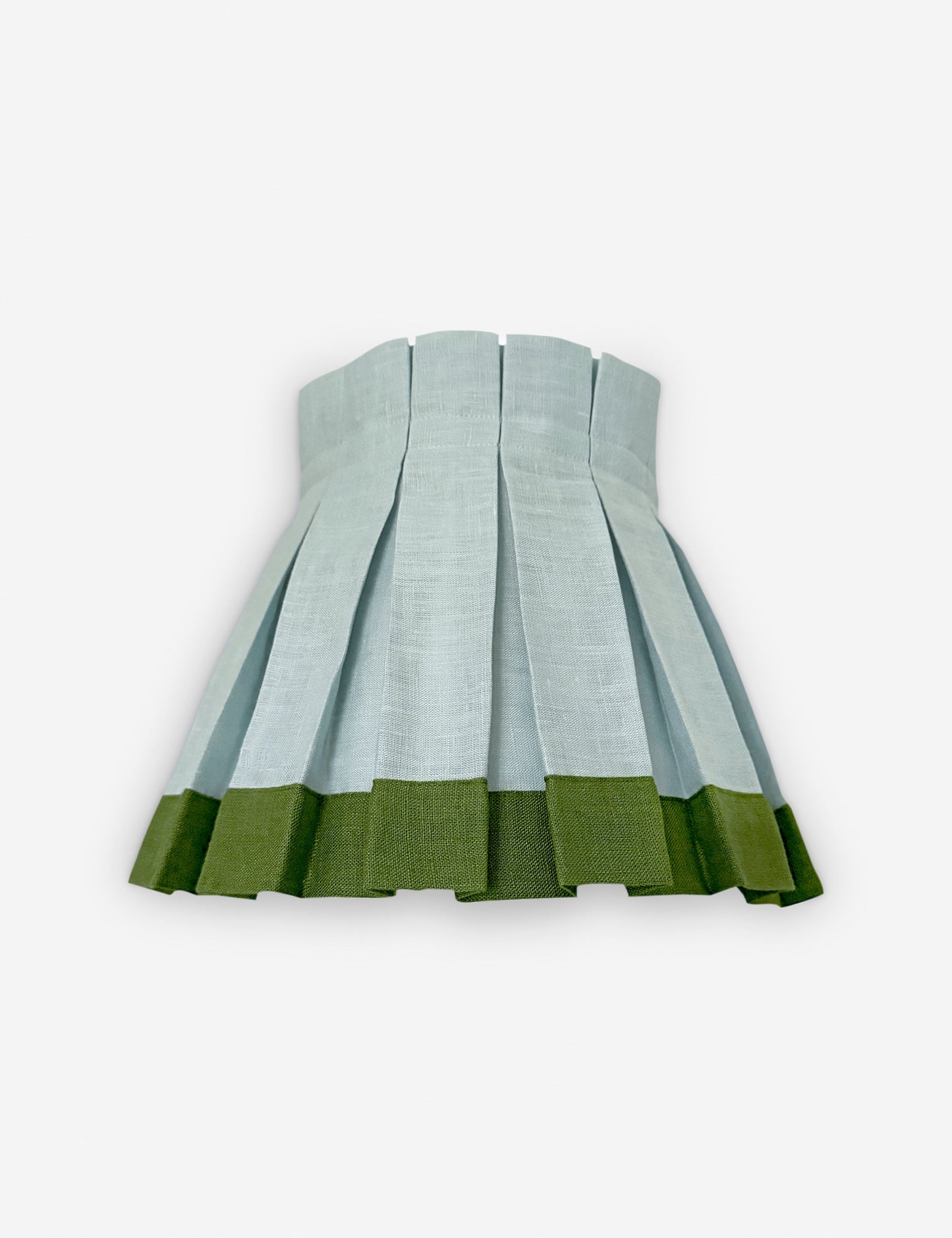 Color Block Classic Box Pleat Lampshade by Cielle Home