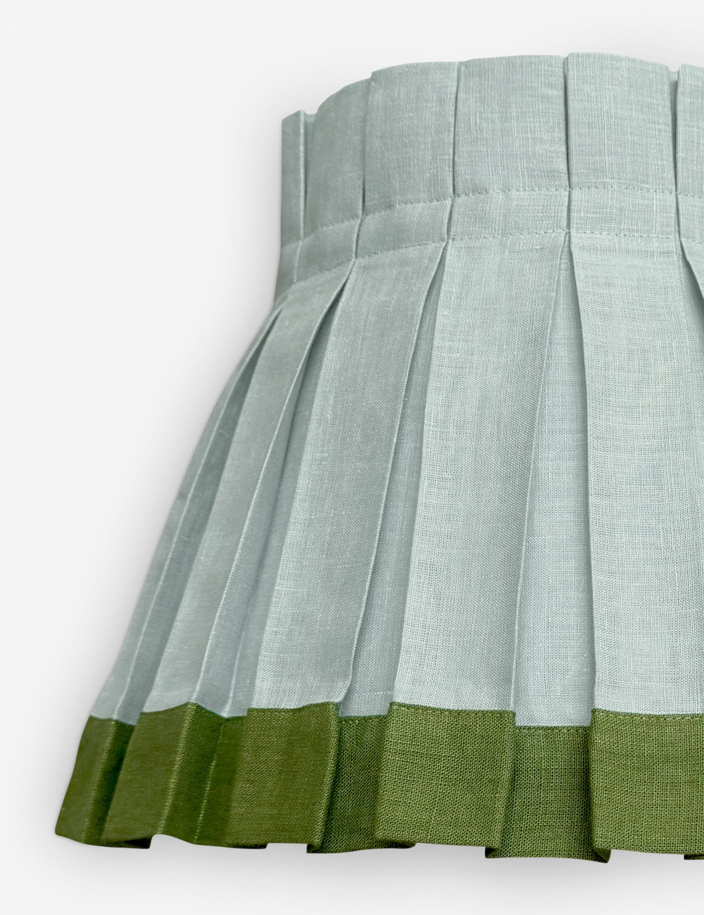 Color Block Classic Box Pleat Lampshade by Cielle Home